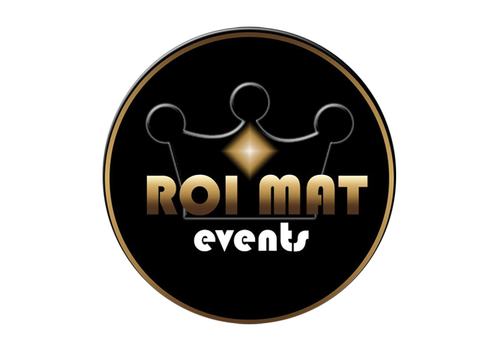 Roi Mat Events Logo Design